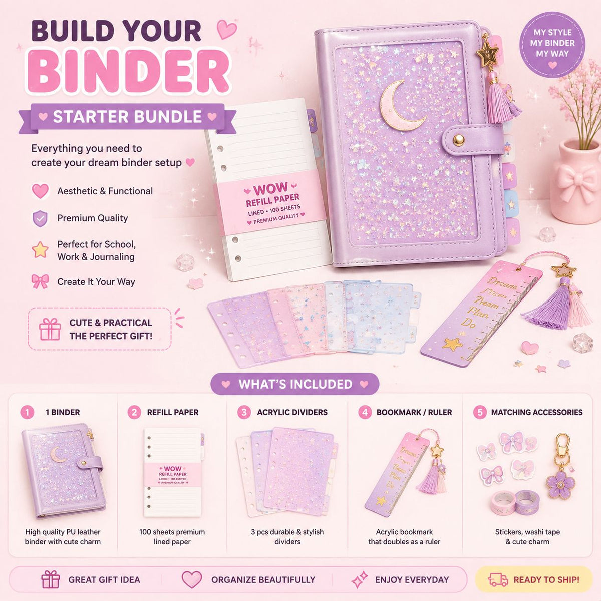Build Your Binder Starter Bundle 💕
