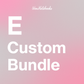 E - Custom Bundle - shakernotebook