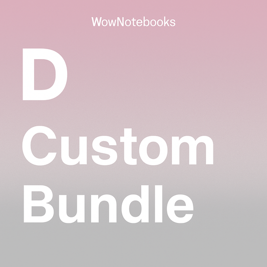 D - Custom Bundle - shakernotebook