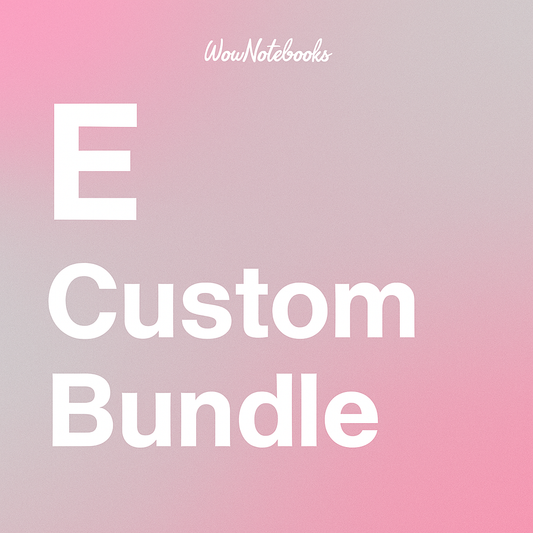E - Custom Bundle - shakernotebook